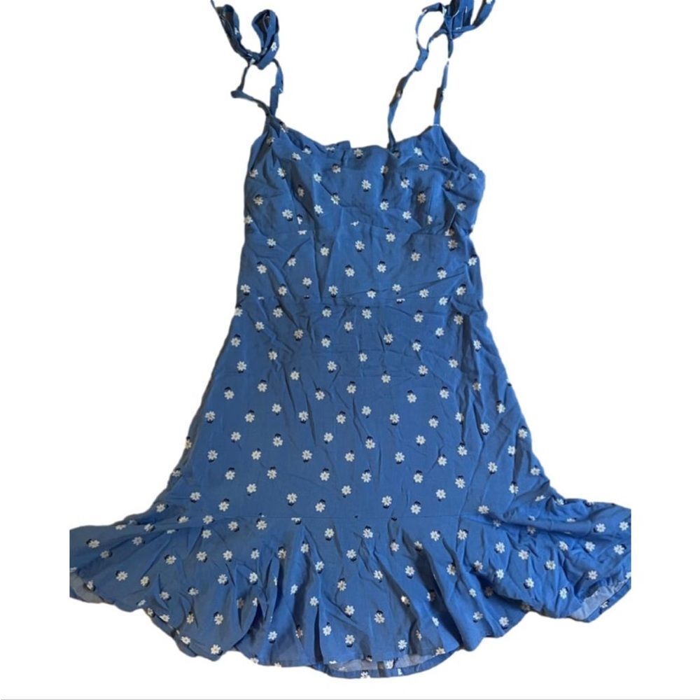 Wild Fable NEW Small Blue Daisy Mini Dress‎
